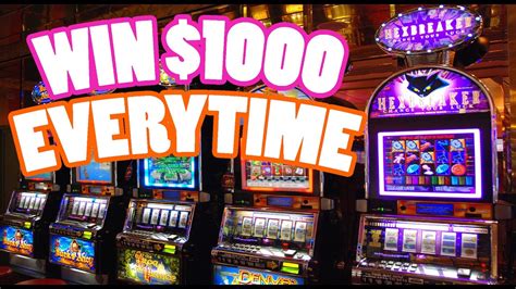 win at slot machines